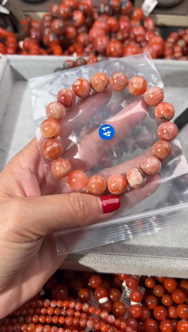未镶嵌手串南红玛瑙12+