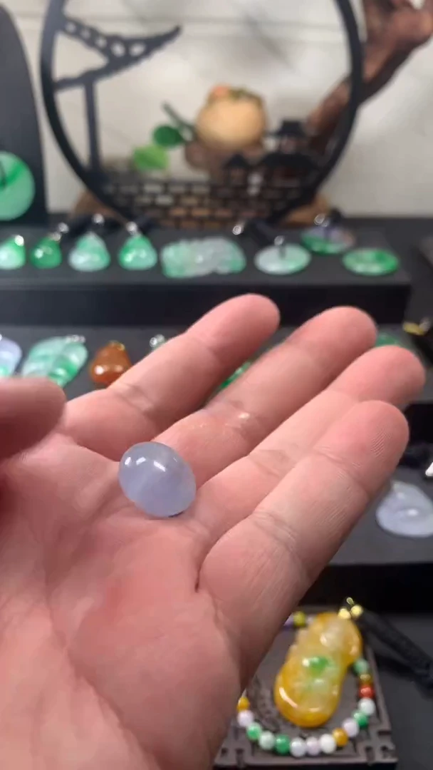 颈饰未镶嵌翡翠所见即所得，一图一物