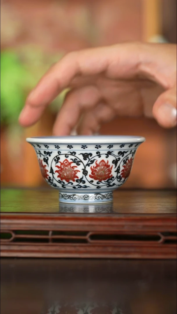 景德镇釉里红茶器