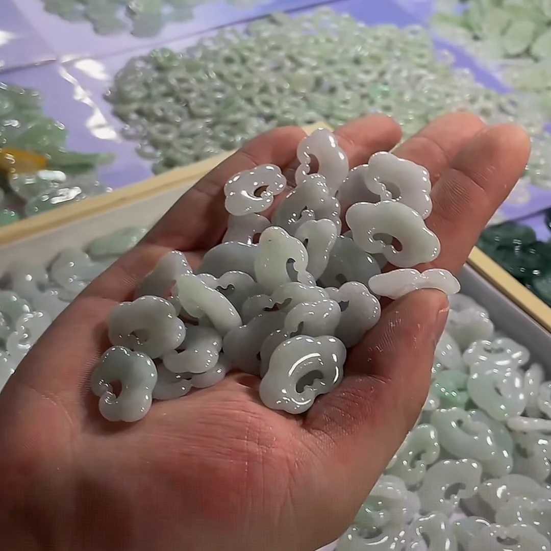 【绿庄】-1718-C358-天然A货翡翠-多样性发其一