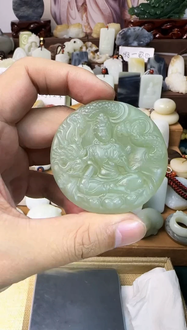 【闪购商品】和田玉颈饰未镶嵌观音