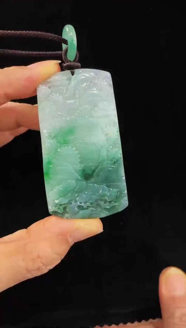 颈饰未镶嵌翡翠国风