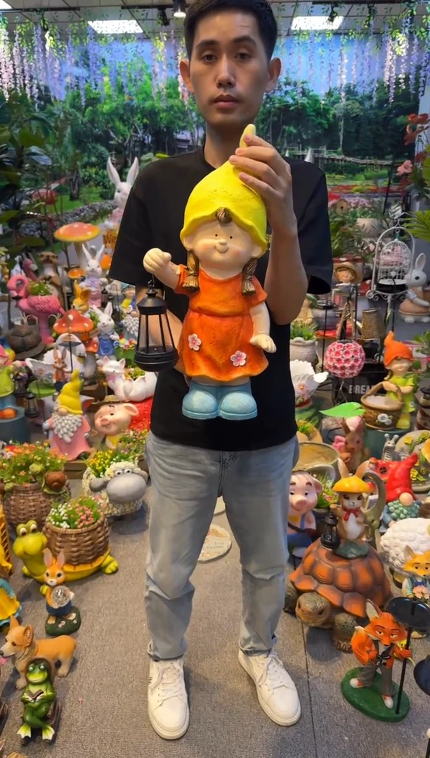 无花朵花园庭院摆件&00&