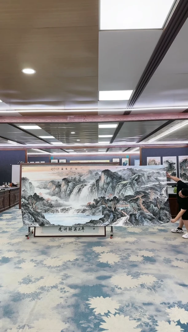 国画W-邵明义-大丈二-山水国画