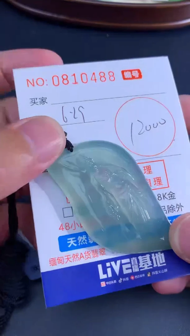 翡翠未镶嵌颈饰天然A货翡翠