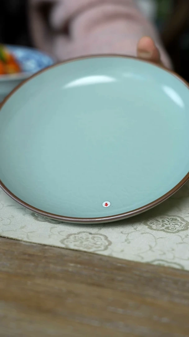 【闪购商品】/C21汝釉素面壶承-微特