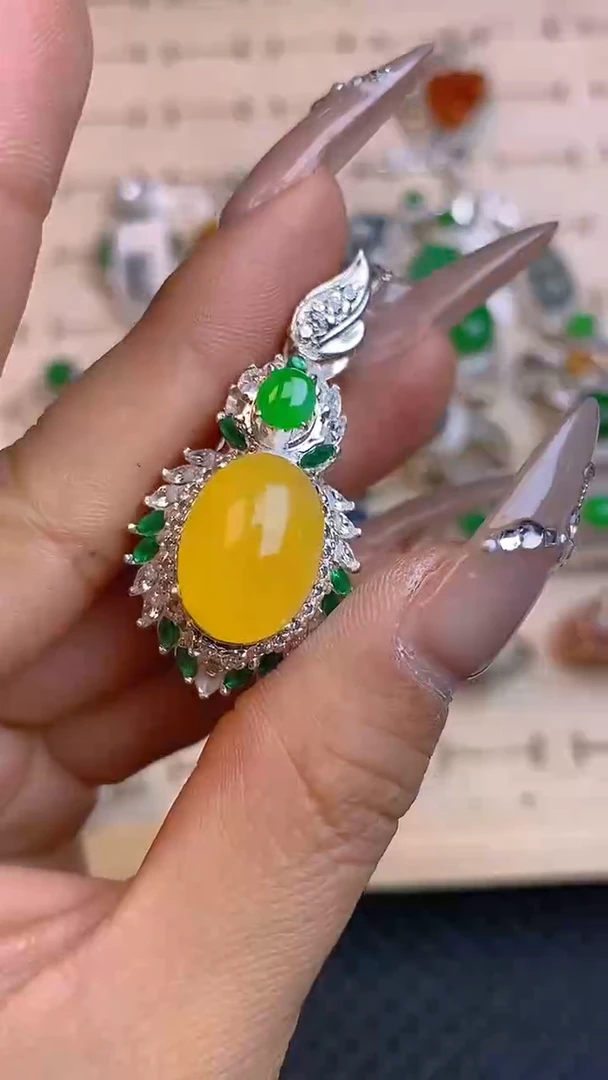 【闪购商品】定制翡翠未镶嵌天然A货翡翠181