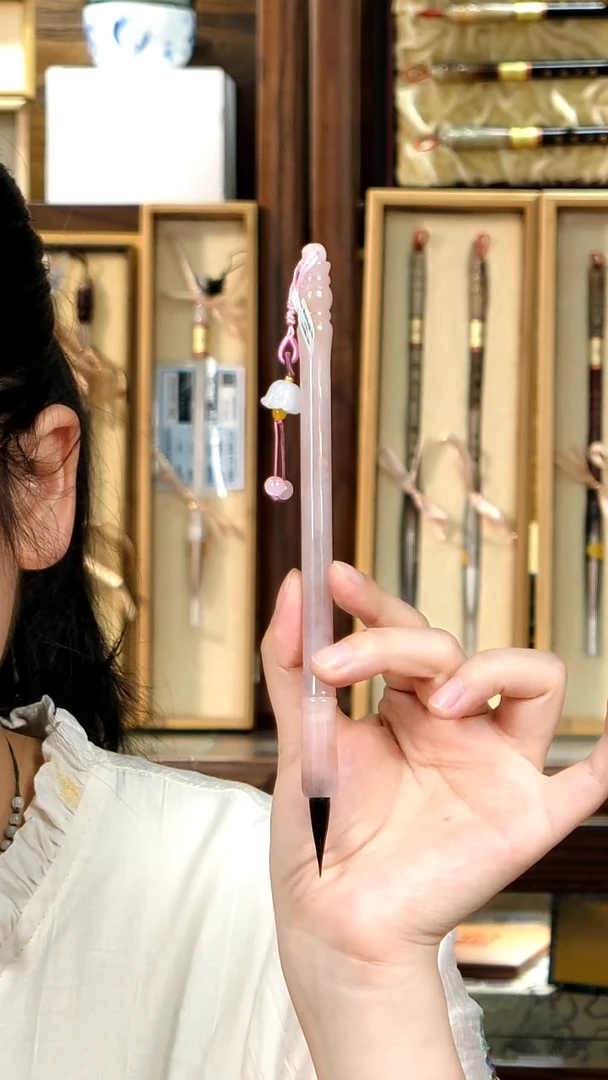 28号张小凤上朗料纯紫毫0.6*2.5