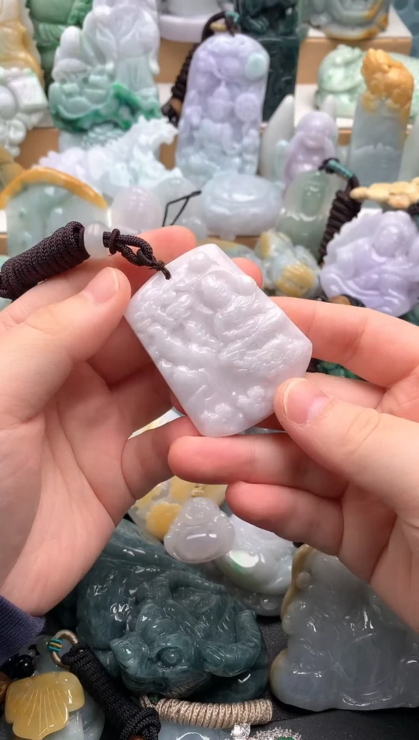 吊坠(不含链)未镶嵌翡翠1