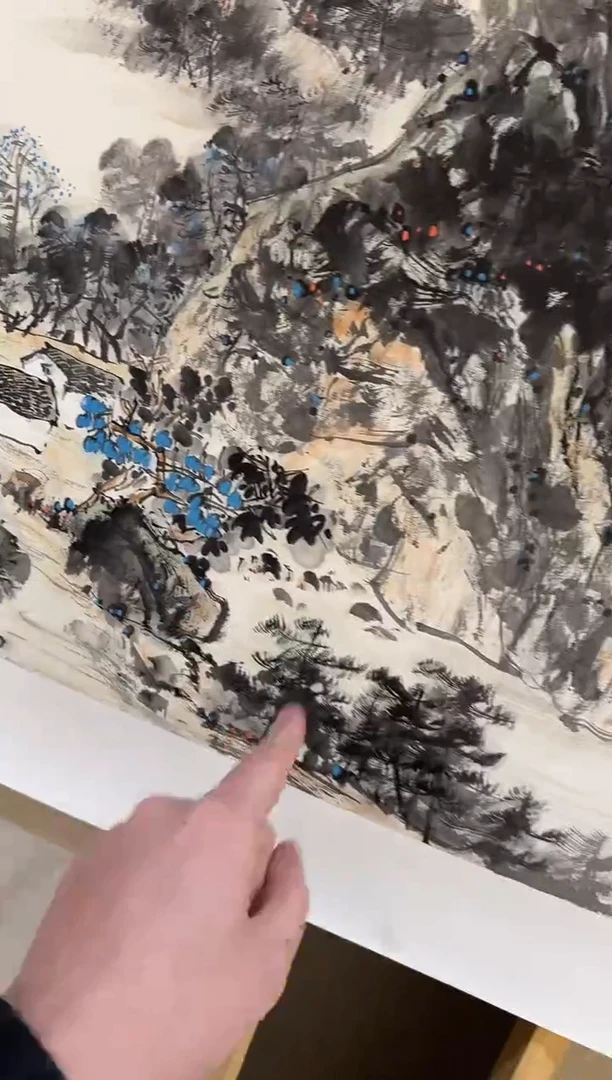 国画78李庆友大易美术馆本人作品