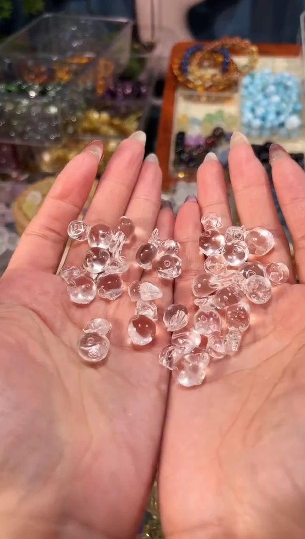 【闪购商品】水晶手串未镶嵌白水晶蛇一个11*18