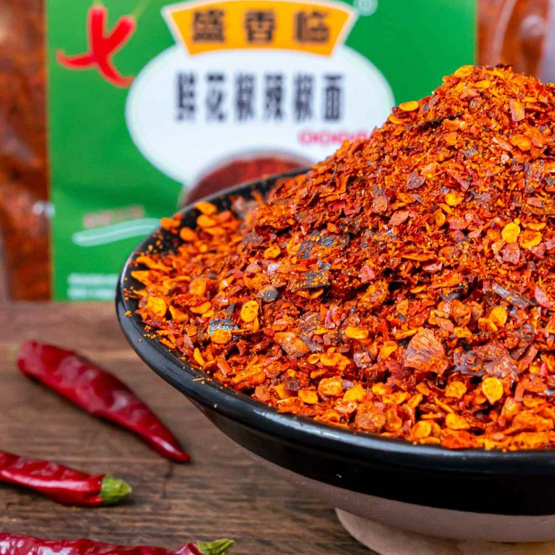 懒人鲜花椒辣椒面 蘸水辣椒面微辣中辣特辣蘸水 油泼特产辣子面
