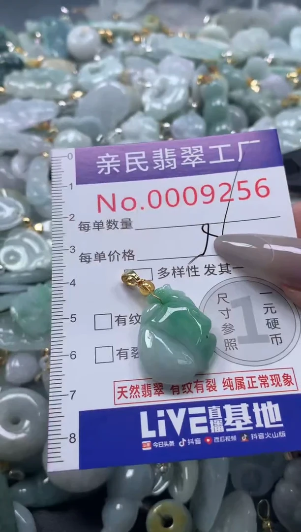 颈饰未镶嵌翡翠9256