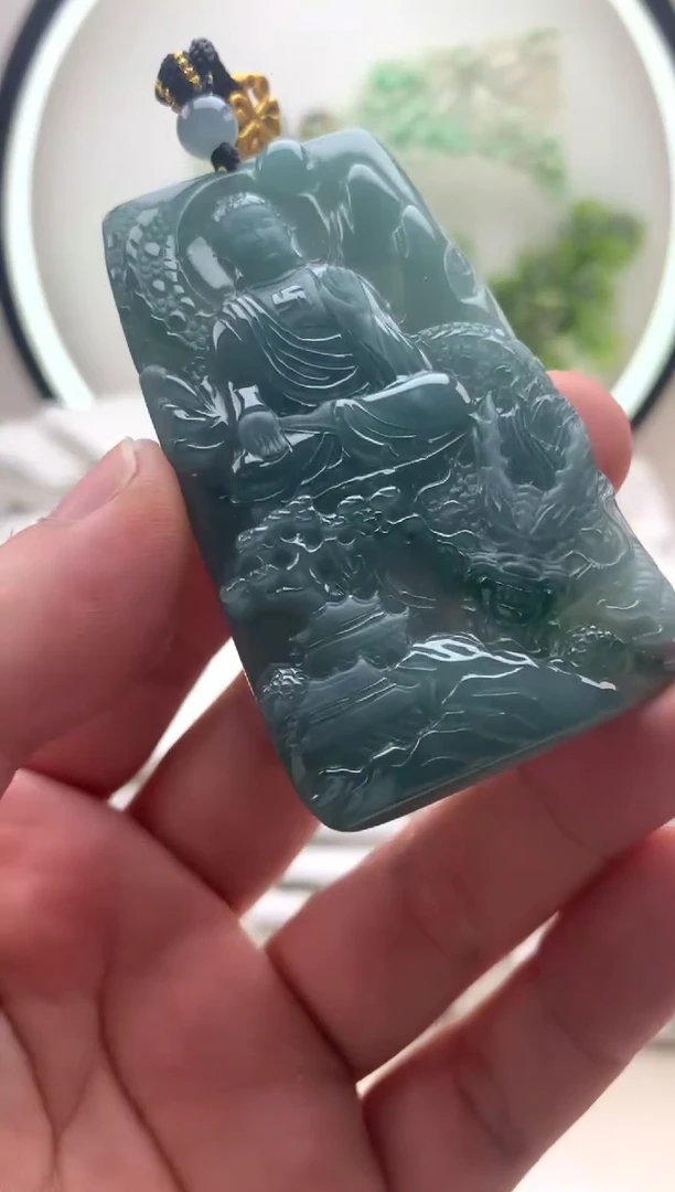 颈饰未镶嵌翡翠阿弥陀佛