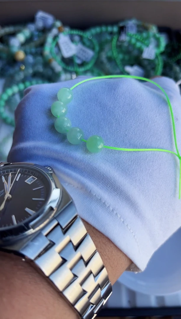 散珠翡翠翡翠散珠4颗