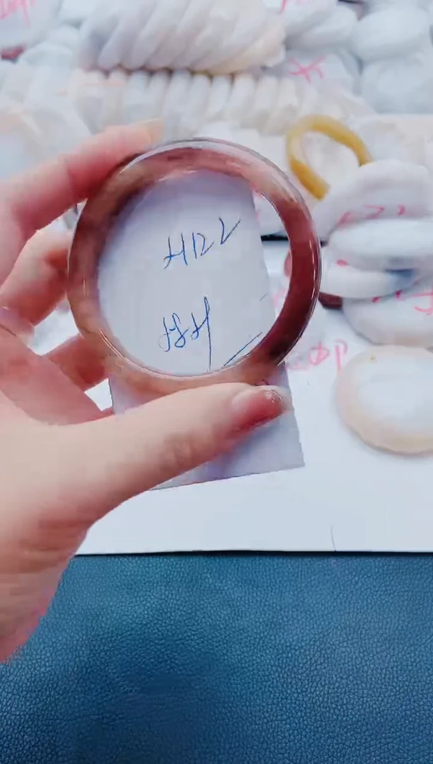未镶嵌手镯石英质玉H122-58-59