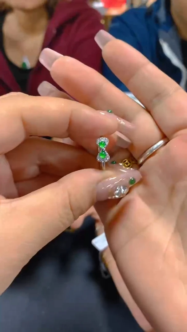 【闪购商品】翡翠戒指未镶嵌0497825018多样性发其一