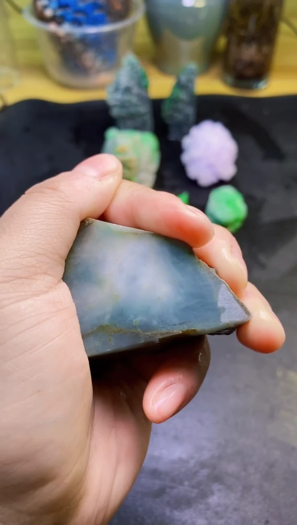 翡翠未镶嵌颈饰天然翡翠003