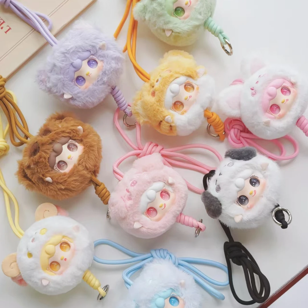 【卜购唛】（许愿）氧氧七代手机挂绳毛绒盲盒