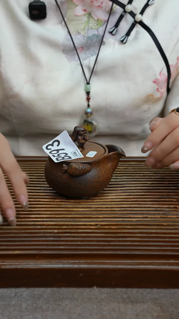 万古烧粗陶手工茶具