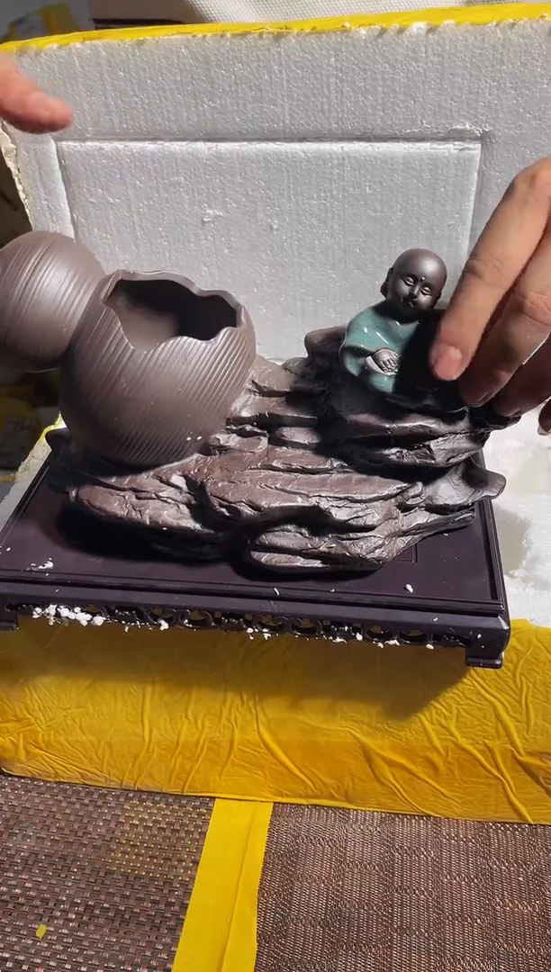 陶瓷茶具摆件旅行套组