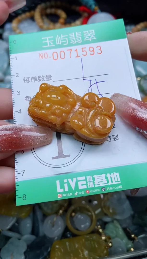 【闪购商品】翡翠颈饰未镶嵌闪购0071593多样性发其一