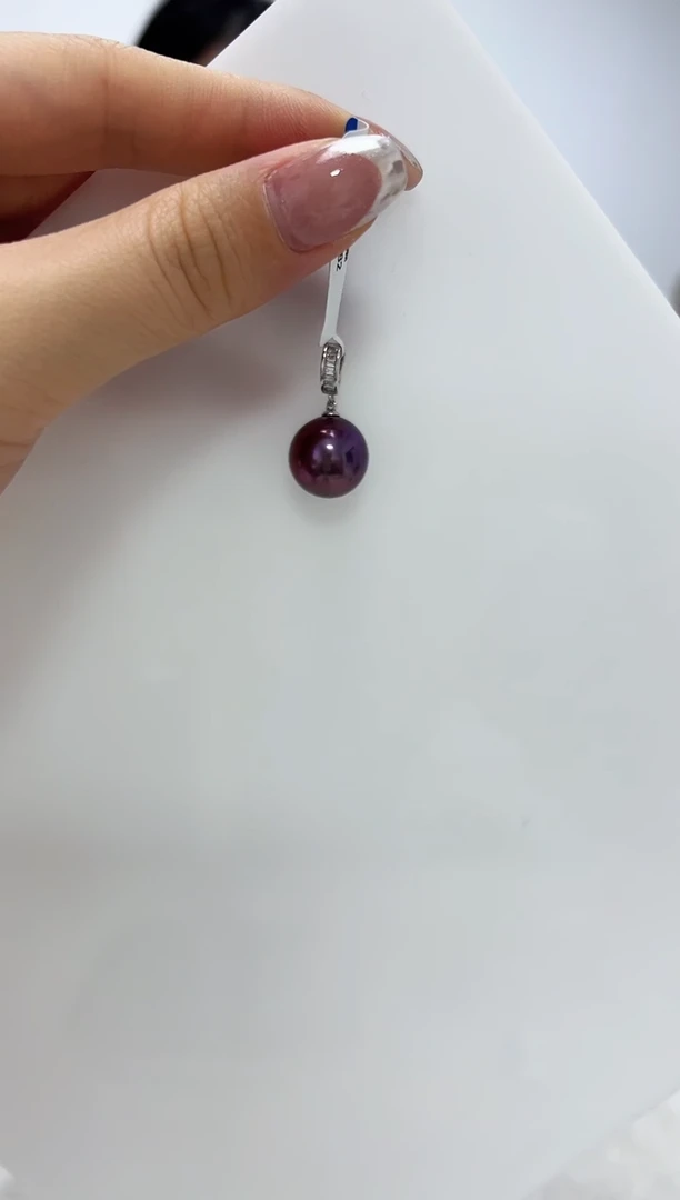 【闪购商品】淡水珍珠DA银S925镶嵌吊坠 B682