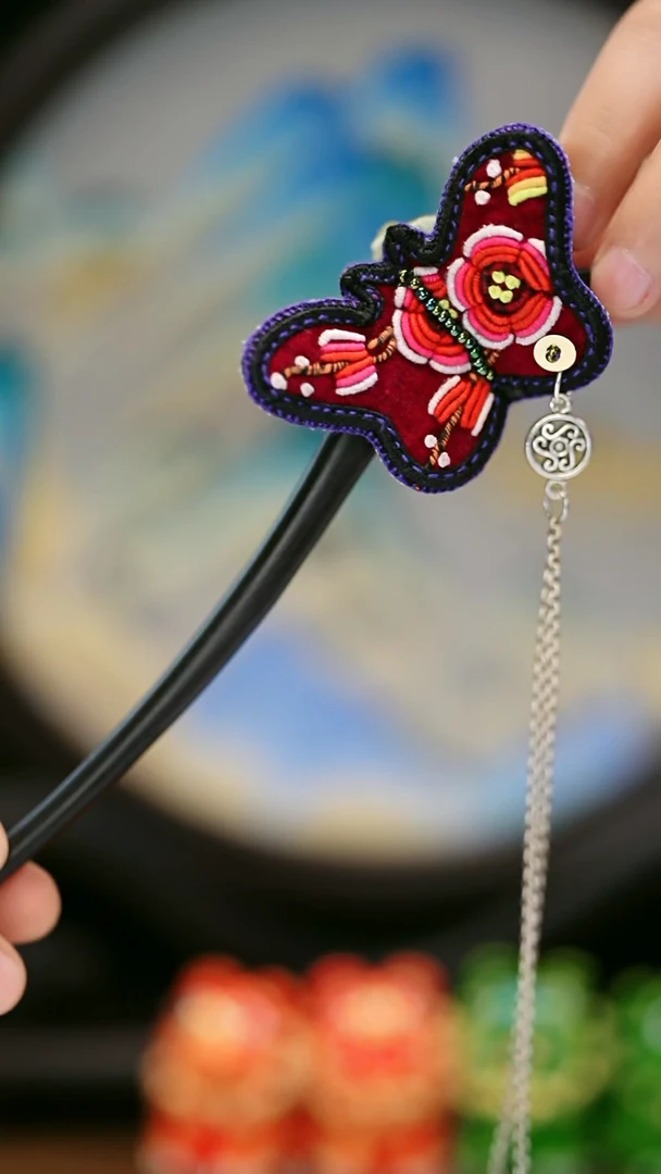 织绣39黔东南苗族刺绣