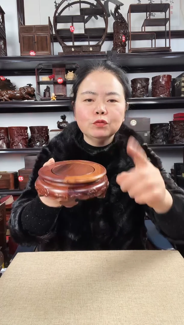 木152瑕疵老李红木工艺品