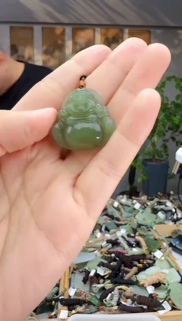 未镶嵌和田玉挂件拍一发一