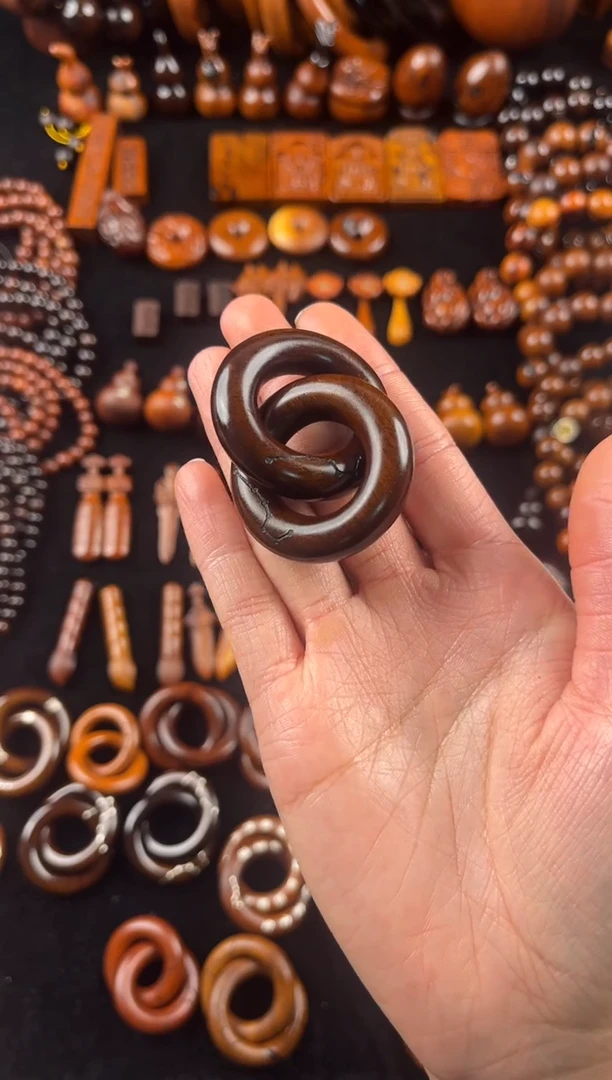 枣木T****窝雷击枣木玉华六七星乾坤圈2.0