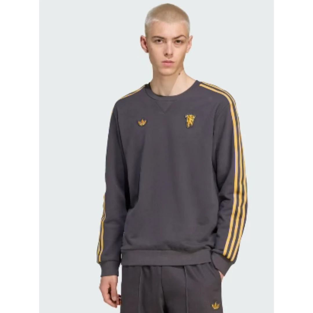 adidas阿迪达斯男子运动休闲套头衫卫衣JN2824