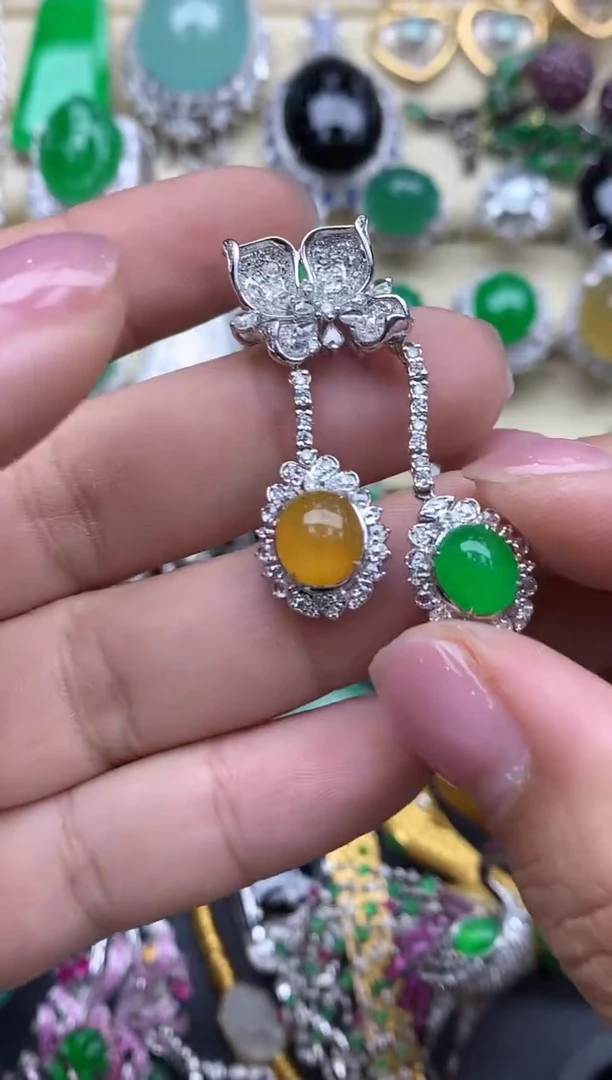 【闪购商品】翡翠颈饰18K金镶嵌764-中国好珍宝