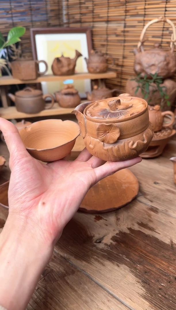 【闪购商品】原矿老岩泥茶具系列