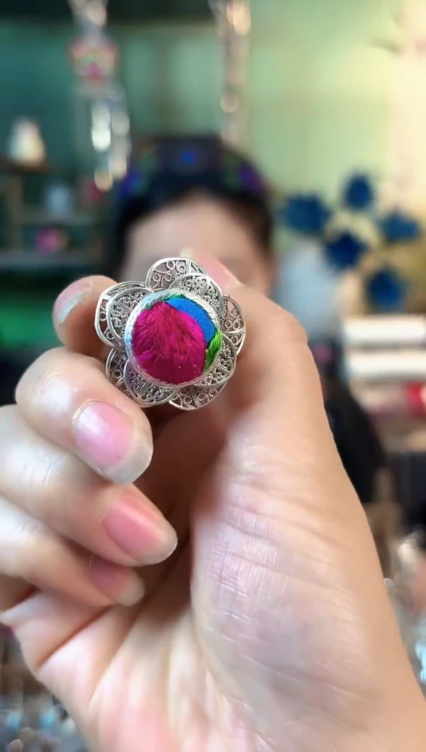 织绣彩云南阁非遗老绣694