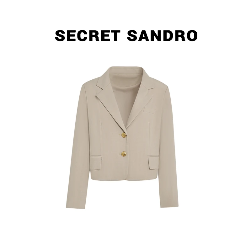 【大金扣】【多娜&Secret Sandro粉丝专享】西装 X65213252N