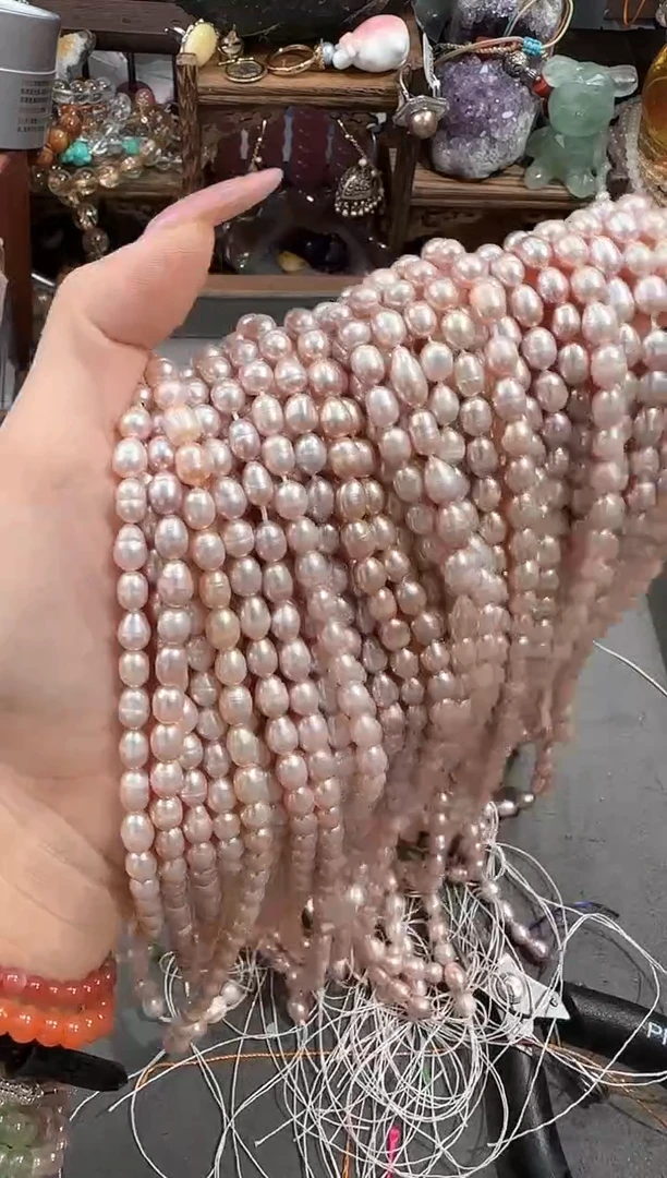 未镶嵌半成品淡水珍珠一单一条