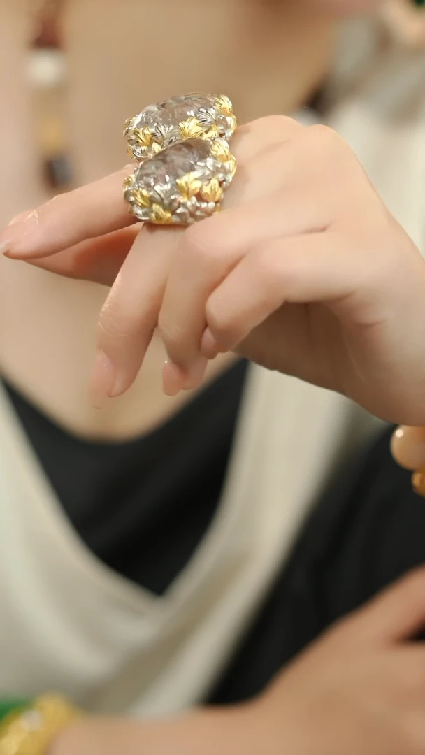 水晶戒指未镶嵌@WMG05052304@多样性发其一