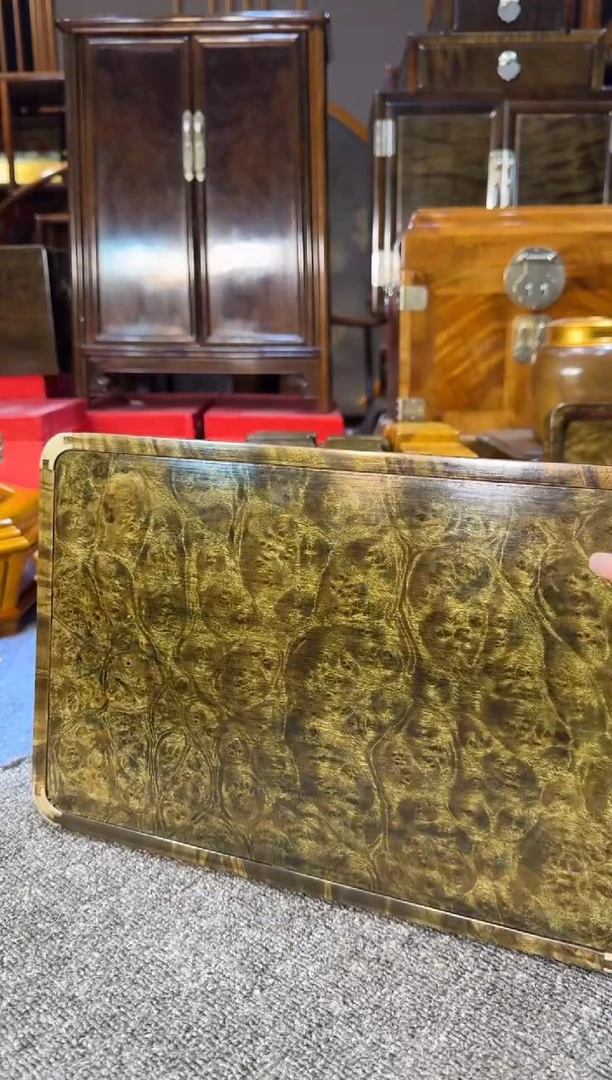 【闪购商品】乌木类成套家具阴沉乌木托盘Y150