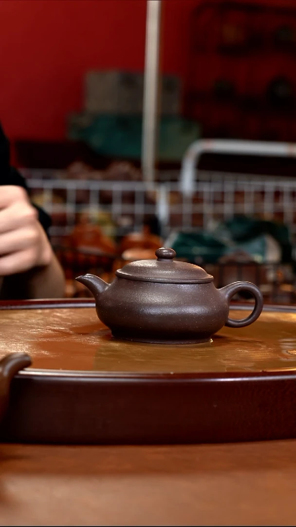 茶壶紫砂CZP    大水潭天青泥    明炉   240cc