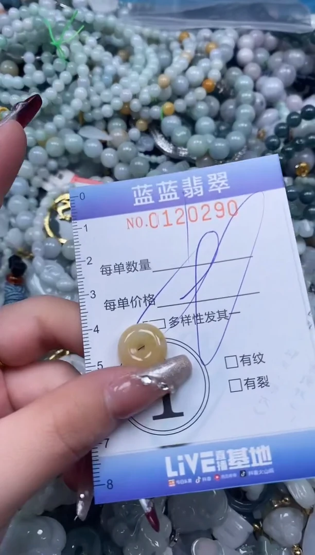 【闪购商品】翡翠颈饰未镶嵌闪购0120290多样性发其一