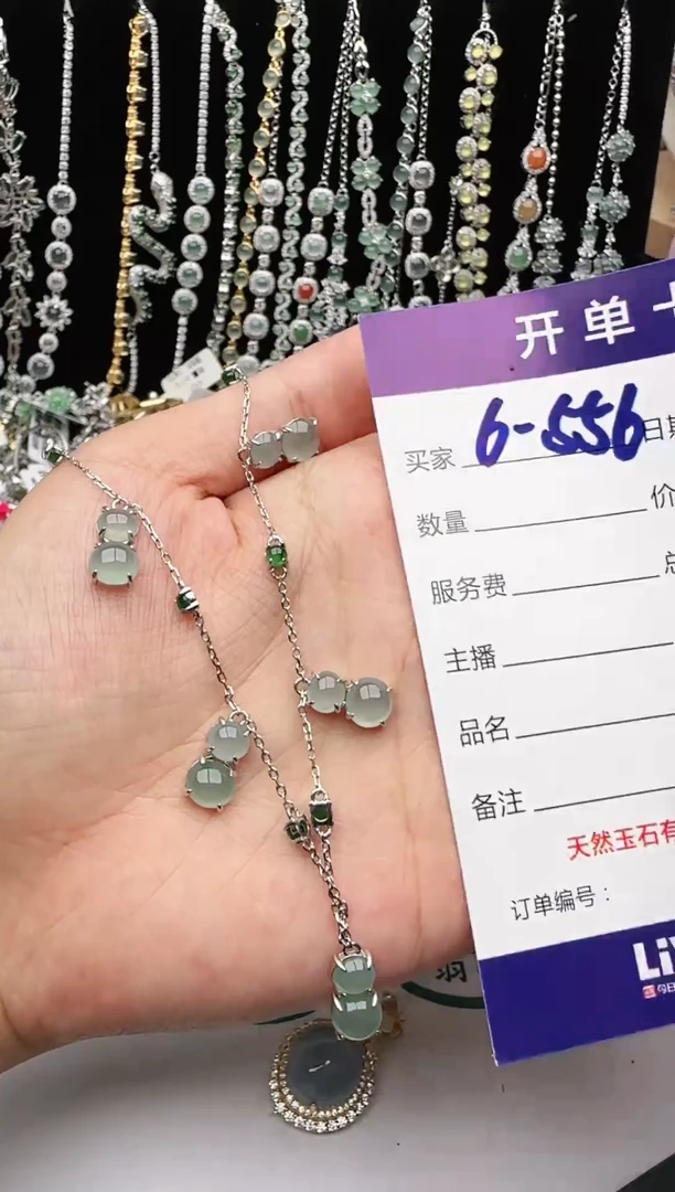 翡翠戒指银S925镶嵌2222