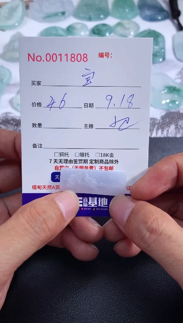 颈饰未镶嵌翡翠宝*宝