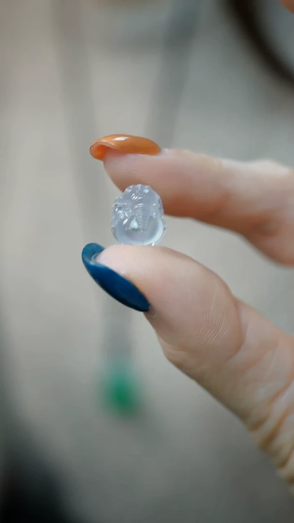 未镶嵌挂件翡翠15-裸石/姿/1F