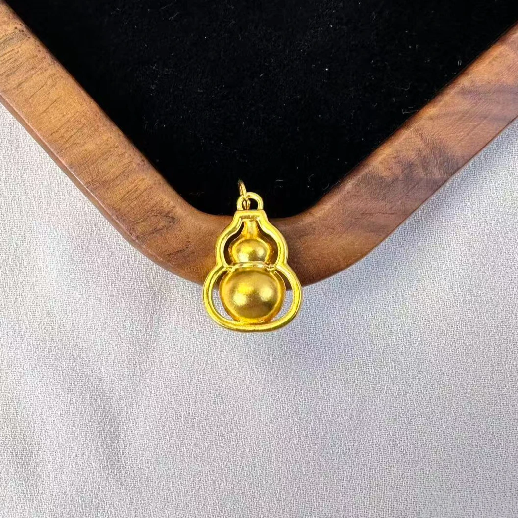 【足金999】显大时来葫芦AA010