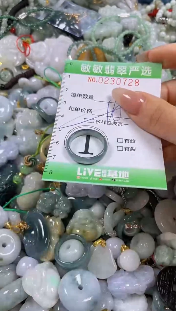 翡翠未镶嵌颈饰闪购0230728多样性发其一