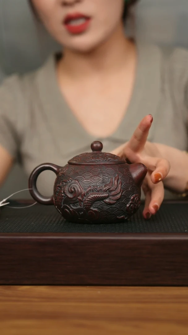 茶壶紫砂宜兴原矿 手工 紫砂壶