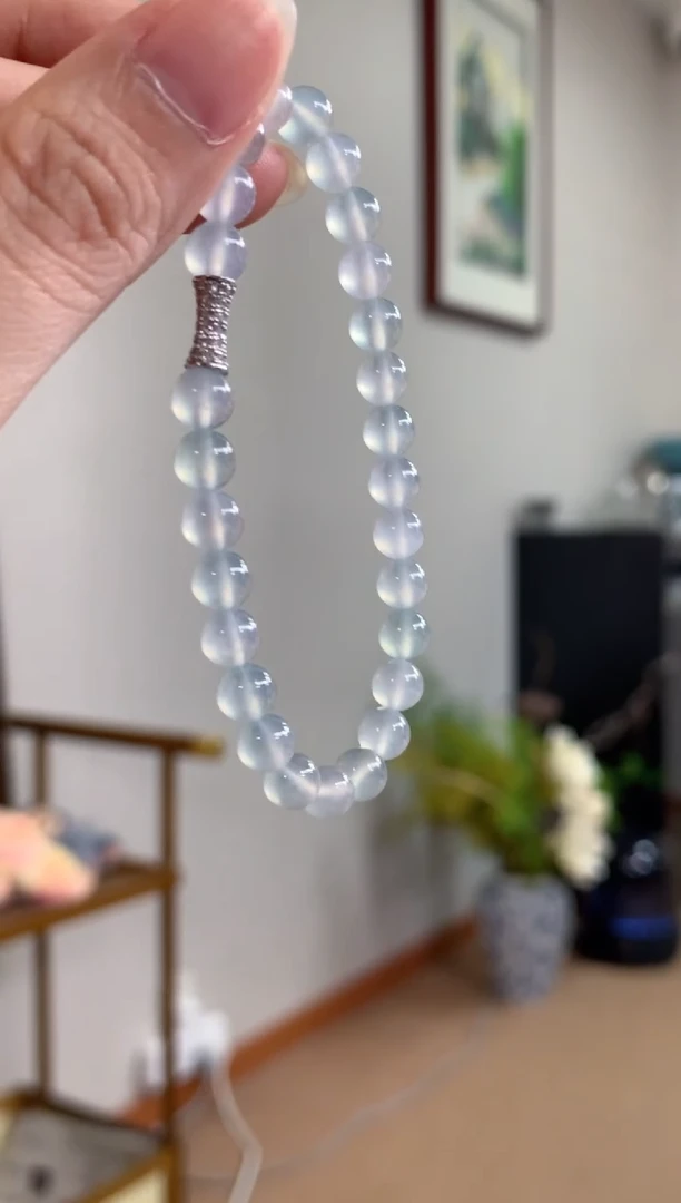 未镶嵌手串翡翠A481|5980