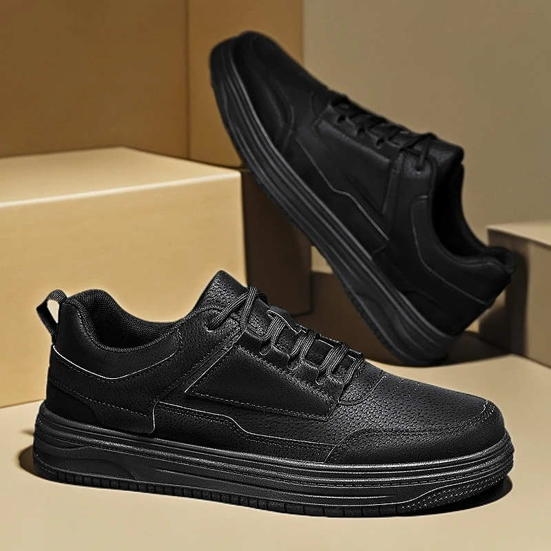 男鞋春夏季新款低帮休闲运动板鞋男厨房工作鞋百搭学生鞋子男潮鞋