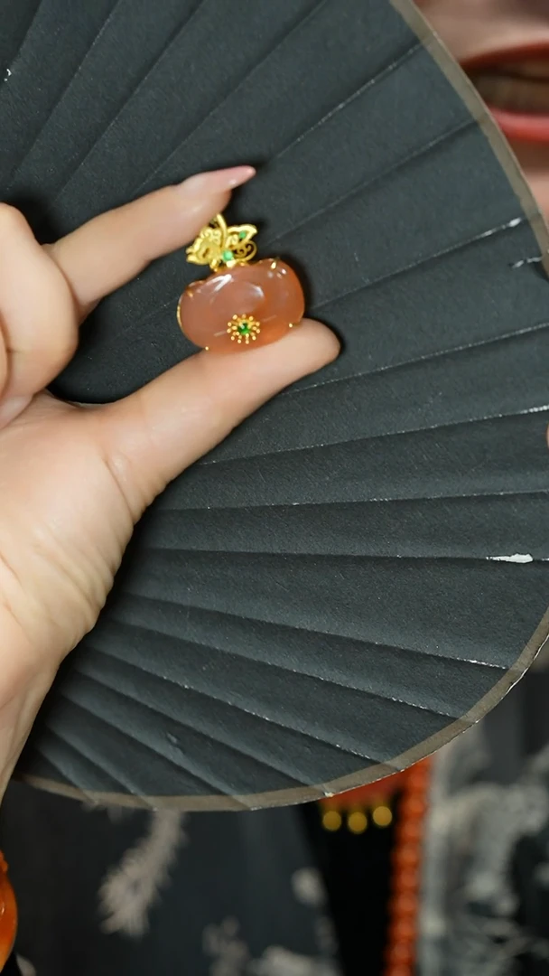 【闪购商品】玛瑙/玉髓吊坠银S925镶嵌支持48小时鉴赏